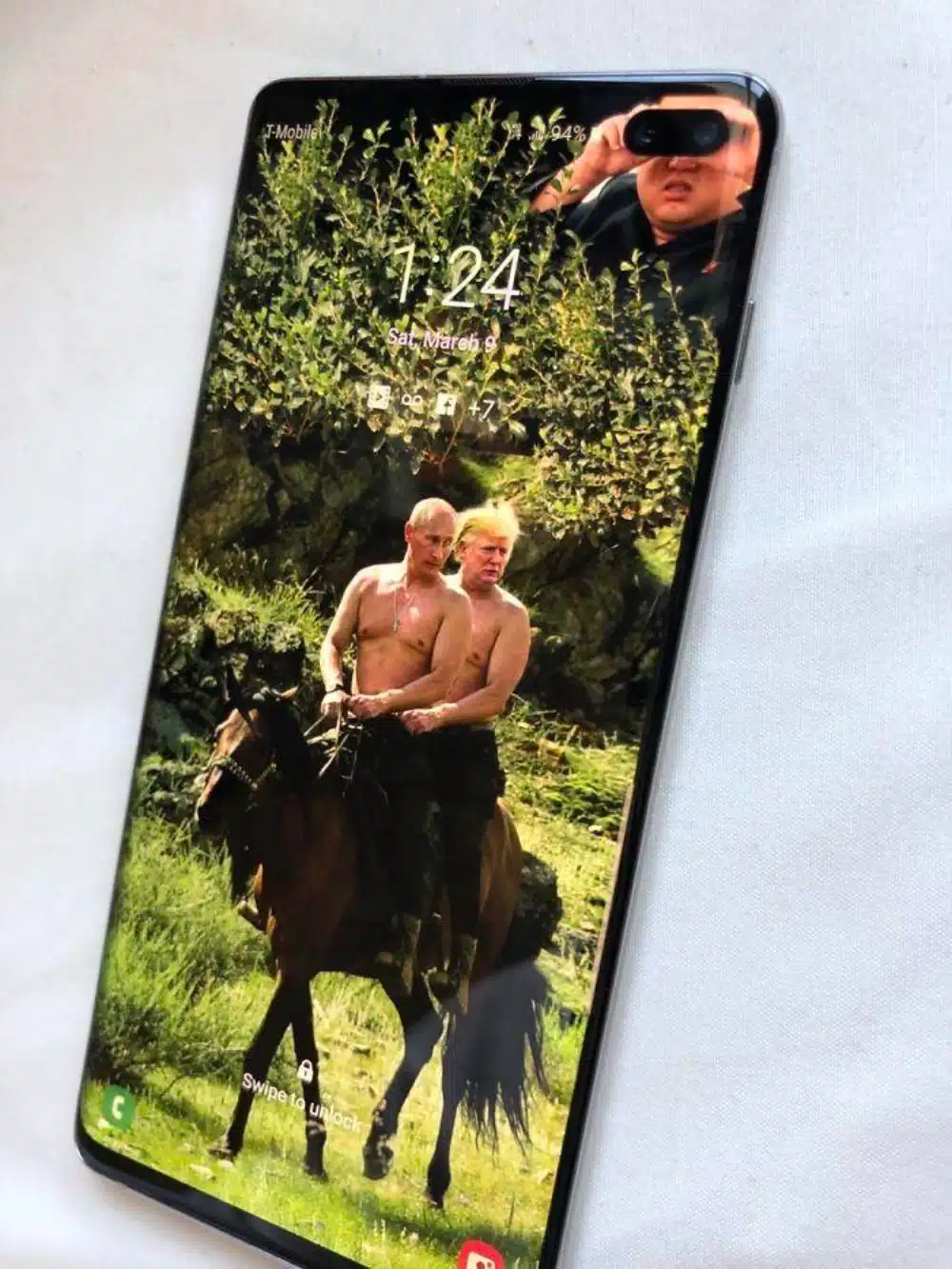 vlad and donald selfie